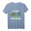 Kinder Ich werde Großer Bruder 2022 Traktor T-Shirt – Stolzes Geschenk für den bald großen Bruder, perfekt für kleine Traktor-Fans