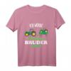 Kinder Ich werde Großer Bruder 2022 Traktor T-Shirt – Stolzes Geschenk für den bald großen Bruder, perfekt für kleine Traktor-Fans