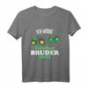 Kinder Ich werde Großer Bruder 2022 Traktor T-Shirt – Stolzes Geschenk für den bald großen Bruder, perfekt für kleine Traktor-Fans
