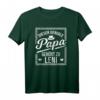 Papa Leni Namensshirt - Personalisiertes Geschenk zum Geburtstag, Vatertag & Weihnachten für Papa, Ehemann & Freund