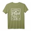Papa Leni Namensshirt - Personalisiertes Geschenk zum Geburtstag, Vatertag & Weihnachten für Papa, Ehemann & Freund