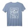 Papa Leni Namensshirt - Personalisiertes Geschenk zum Geburtstag, Vatertag & Weihnachten für Papa, Ehemann & Freund