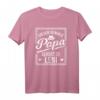 Papa Leni Namensshirt - Personalisiertes Geschenk zum Geburtstag, Vatertag & Weihnachten für Papa, Ehemann & Freund
