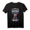 Ich bin der große Bruder das macht mich zum Boss Fußball T-Shirt – Lustiges Geschenk für Neffen, Bruder, Sohn & Patenkind zum Geburtstag oder zur Geburt