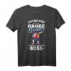 Ich bin der große Bruder das macht mich zum Boss Fußball T-Shirt – Lustiges Geschenk für Neffen, Bruder, Sohn & Patenkind zum Geburtstag oder zur Geburt