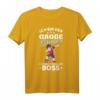 Ich bin der große Bruder das macht mich zum Boss Fußball T-Shirt – Lustiges Geschenk für Neffen, Bruder, Sohn & Patenkind zum Geburtstag oder zur Geburt