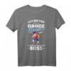 Ich bin der große Bruder das macht mich zum Boss Fußball T-Shirt – Lustiges Geschenk für Neffen, Bruder, Sohn & Patenkind zum Geburtstag oder zur Geburt