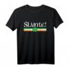 Slainte Irish Cheers Toast Kleeblatt St. Patrick's Day T-Shirt für Damen & Herren – Lustiges Trinkshirt für Bierpartys, Festivals & Gruppenfeiern