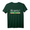 Slainte Irish Cheers Toast Kleeblatt St. Patrick's Day T-Shirt für Damen & Herren – Lustiges Trinkshirt für Bierpartys, Festivals & Gruppenfeiern