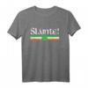Slainte Irish Cheers Toast Kleeblatt St. Patrick's Day T-Shirt für Damen & Herren – Lustiges Trinkshirt für Bierpartys, Festivals & Gruppenfeiern