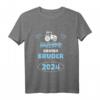 Kinder Schwangerschaft T-Shirt für den großen Bruder 2024 - Süßes Traktor Design zur Geschwisterankündigung