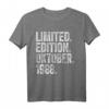 36. Geburtstag Mann 36 Jahre Limited Edition Oktober 1988 T-Shirt – Lustiges Geschenk & Dekoration für Männer, Frauen & Brüder