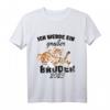 Kinder Ich Werde Großer Bruder 2023 Tiger T-Shirt – Süße Idee zur Schwangerschaftsverkündung für den großen Bruder