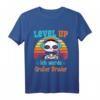 Kinder Level Up Großer Bruder T-Shirt - Familie, Baby Nachwuchs & Geschwister Geschenkidee für Jungen und Mädchen