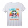 Kinder Level Up Großer Bruder T-Shirt - Familie, Baby Nachwuchs & Geschwister Geschenkidee für Jungen und Mädchen