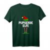 Pupsende Elfe Partnerlook Familien Elfen Outfit Weihnachts T-Shirt – Lustiges Weihnachtskostüm für Familie, Wichteln & Heiligabend