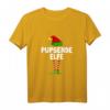 Pupsende Elfe Partnerlook Familien Elfen Outfit Weihnachts T-Shirt – Lustiges Weihnachtskostüm für Familie, Wichteln & Heiligabend