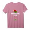 Pupsende Elfe Partnerlook Familien Elfen Outfit Weihnachts T-Shirt – Lustiges Weihnachtskostüm für Familie, Wichteln & Heiligabend