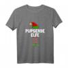 Pupsende Elfe Partnerlook Familien Elfen Outfit Weihnachts T-Shirt – Lustiges Weihnachtskostüm für Familie, Wichteln & Heiligabend