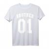 Bruder 01 T-Shirt für den Großen Bruder und Kleinen Bruder – Lustiges Geschenk im Highschool Style für Geschwisterpaare zum Geburtstag und zu jedem Anlass
