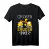 Großer Bruder 2022 Bagger T-Shirt – Tolles Geschenk zur Geburt für den zukünftigen großen Bruder