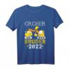 Großer Bruder 2022 Bagger T-Shirt – Tolles Geschenk zur Geburt für den zukünftigen großen Bruder