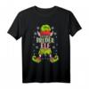 Kleine Bruder Elf Weihnachtsoutfit - Lustiges Familien T-Shirt mit Elfenhut, Socken & Schneeflocken für Weihnachten & Familienfeiern