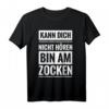 Lustiges Gamer T-Shirt Geschenk - Für Zocker, Suchtis & Videospiel-Fans zum Geburtstag, Weihnachten & als Last-Minute-Geschenk