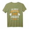 Lustiges Bruder T-Shirt - Richtig cooler Bruder Geschenk für Geburtstag, Weihnachten & Familienfotoshooting