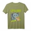Kinder Kleiner Bruder T-Shirt mit Elefanten-Design - Stolze Geschwister Geschenkidee zur Babyankündigung