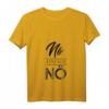 Damen Nö EINFACH NÖ T-Shirt mit V-Ausschnitt – Lustiges Design für Familie, Freunde & besondere Anlässe