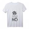 Damen Nö EINFACH NÖ T-Shirt mit V-Ausschnitt – Lustiges Design für Familie, Freunde & besondere Anlässe