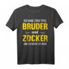 Lustiges Bruder Schwester Zocker Gamer Geburtstag Geschenk T-Shirt – Perfektes Geschenk für Gamer-Brüder zu Geburtstag oder Weihnachten