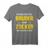 Lustiges Bruder Schwester Zocker Gamer Geburtstag Geschenk T-Shirt – Perfektes Geschenk für Gamer-Brüder zu Geburtstag oder Weihnachten