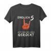Kinder Geburtstagsshirt 'Endlich 5 jetzt wird das Leben gerockt' – Lustiges Geburtstags T-Shirt für 5-Jährige Jungen und Mädchen, perfekt für Kindergeburtstag & Kinderparty