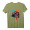 Ich bin 7! Monster Truck T-Shirt - Lustiges Geburtstagsgeschenk für 7-jährige Jungen mit Begeisterung für Offroad Fahrzeuge