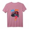 Ich bin 7! Monster Truck T-Shirt - Lustiges Geburtstagsgeschenk für 7-jährige Jungen mit Begeisterung für Offroad Fahrzeuge