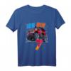 Ich bin 7! Monster Truck T-Shirt - Lustiges Geburtstagsgeschenk für 7-jährige Jungen mit Begeisterung für Offroad Fahrzeuge