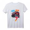 Ich bin 7! Monster Truck T-Shirt - Lustiges Geburtstagsgeschenk für 7-jährige Jungen mit Begeisterung für Offroad Fahrzeuge