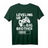 Leveling Up To Big Brother - Großer Bruder T-Shirt als Geschenkidee für zukünftige Brüder, Geschwister & Freunde