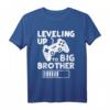 Leveling Up To Big Brother - Großer Bruder T-Shirt als Geschenkidee für zukünftige Brüder, Geschwister & Freunde