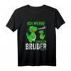 Kinder Ich werde großer Bruder 2021 Dinosaurier Baby T-Shirt – Lustiges Geschenk für den kleinen Bruder & Geschwisterfreude