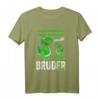 Kinder Ich werde großer Bruder 2021 Dinosaurier Baby T-Shirt – Lustiges Geschenk für den kleinen Bruder & Geschwisterfreude