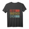 Herren bester Bruder aller Zeiten Bruder T-Shirt - Retro Vintage Geschenkidee für Geburtstag, Weihnachten & Familienfeier