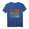 Herren bester Bruder aller Zeiten Bruder T-Shirt - Retro Vintage Geschenkidee für Geburtstag, Weihnachten & Familienfeier