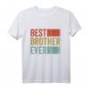 Herren bester Bruder aller Zeiten Bruder T-Shirt - Retro Vintage Geschenkidee für Geburtstag, Weihnachten & Familienfeier