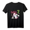 7. Geburtstag Mädchen T-Shirt - Endlich 7 Geschenkidee mit magischem Einhorn, Regenbogen und Glitzer für den besonderen Tag