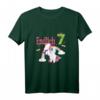 7. Geburtstag Mädchen T-Shirt - Endlich 7 Geschenkidee mit magischem Einhorn, Regenbogen und Glitzer für den besonderen Tag