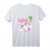 7. Geburtstag Mädchen T-Shirt - Endlich 7 Geschenkidee mit magischem Einhorn, Regenbogen und Glitzer für den besonderen Tag