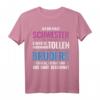 Ich bin die Schwester eines verdammt tollen Bruders T-Shirt - Lustiges Geschenk für Weihnachten und Geburtstage